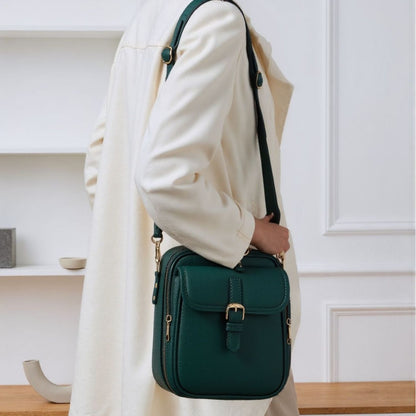 🏆【🔥Žhavý prodej】👜Nová kožená retro ležérní univerzální malá kabelka přes rameno/crossbody