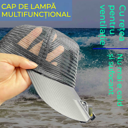 🧢🌙🔦50% de descuento🔥Cubierta de lámpara LED inteligente integrada, luz de pesca nocturna al aire libre, fácil de cargar y batería de larga duración