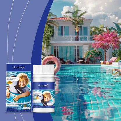 🔥Compre 1 y obtenga 1 gratis（2 botella）Pastillas efervescentes para la limpieza de piscinas