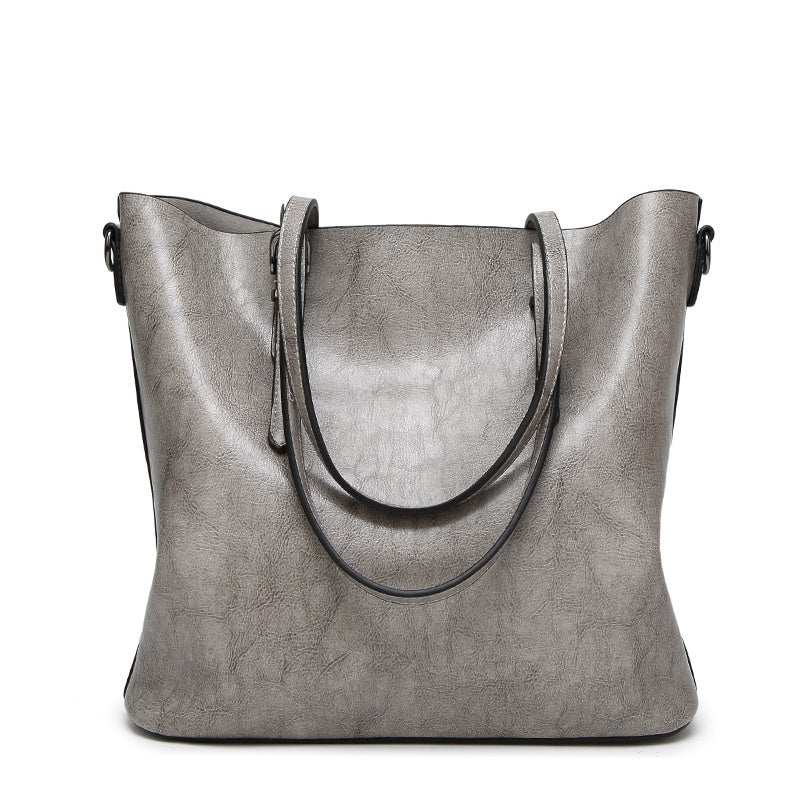 ✨👜【Cantidad limitada】🔥Nuevo bolso de hombro de piel sintética de gran capacidad para mujer, nuevo modelo 2026