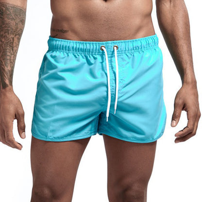 🏄‍♂️🏖️【S-4XL】😍 Pánske rýchloschnúce plážové šortky pre väčšie veľkosti, voľné a priedušné športové šortky so sťahovacou šnúrkou