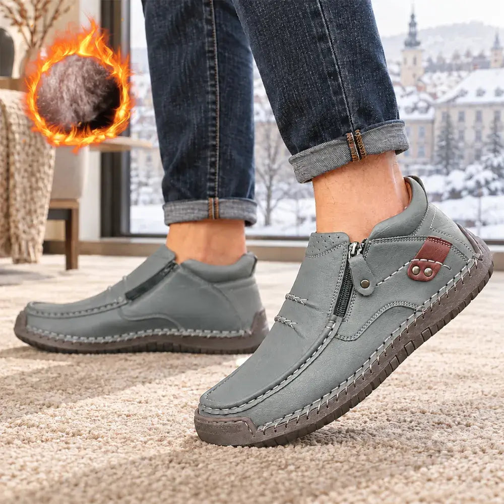 Mocasines de conducción para hombre hechos a mano en piel